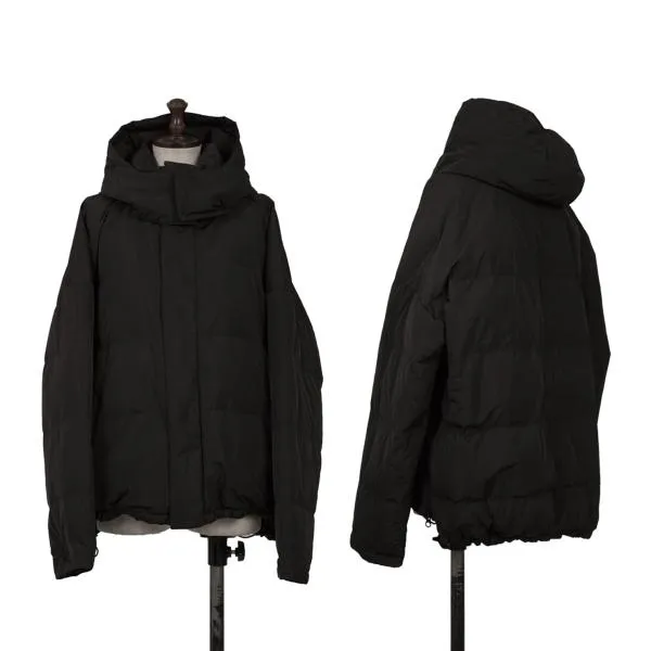nagonstans ナゴンスタンス ダウンベスト ブラック×アイボリー 38 nagonstans(ナゴンスタンス) zip vest - COLDBECK ONLINE（コール