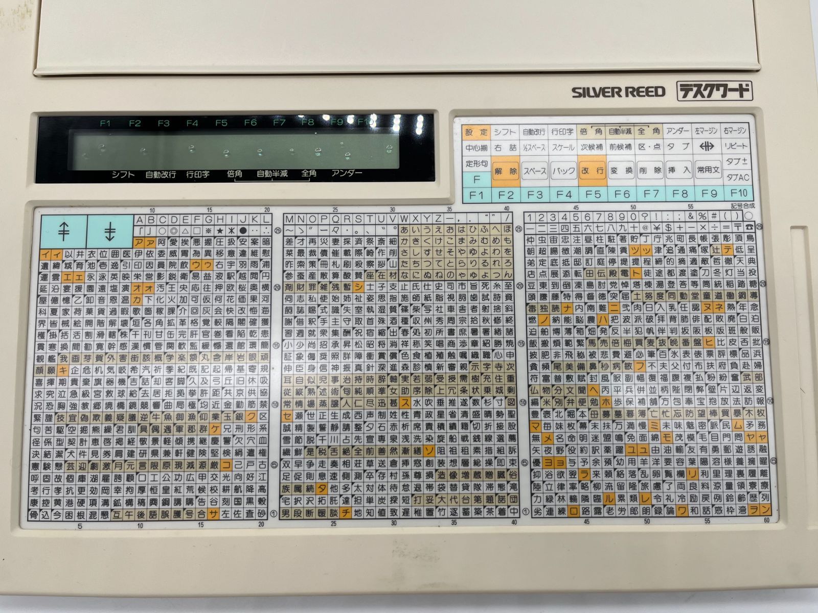 SILVER REED シルバーリード シルバー精工 日本語タイプライター JX-20
