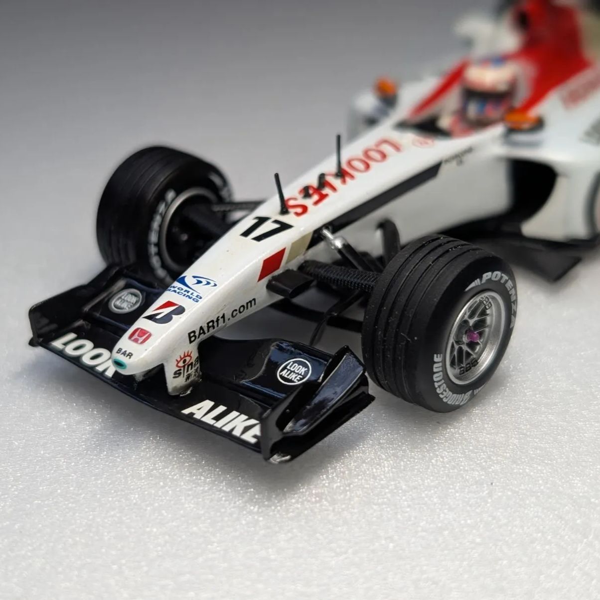 1/43 ミニチャンプス BAR005 ジェンソン・バトン MINICHAMPS BAR HONDA