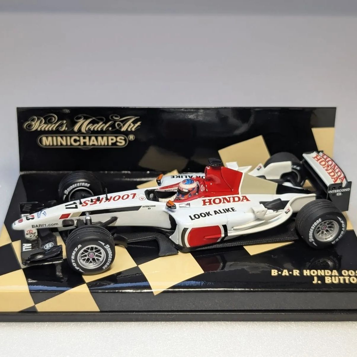 1/43 ミニチャンプス BAR005 ジェンソン・バトン MINICHAMPS BAR HONDA
