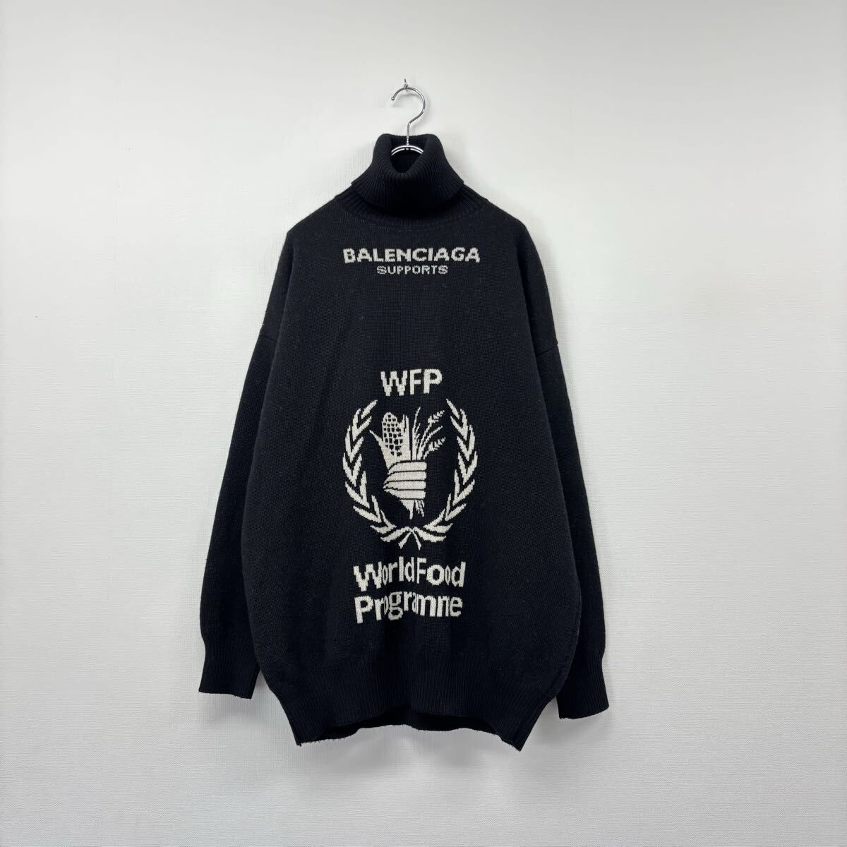 2018 BALENCIAGA バレンシアガ WFP WORLD FOOD PROGRAMME ロゴ 