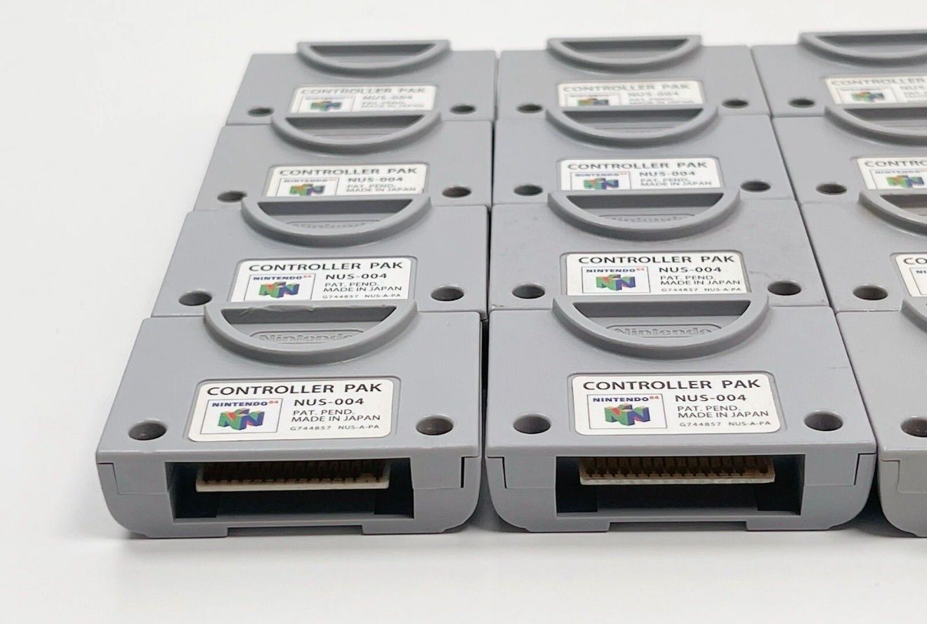 ニンテンドー64 コントローラーパック NUS-004 20個セット 動作確認