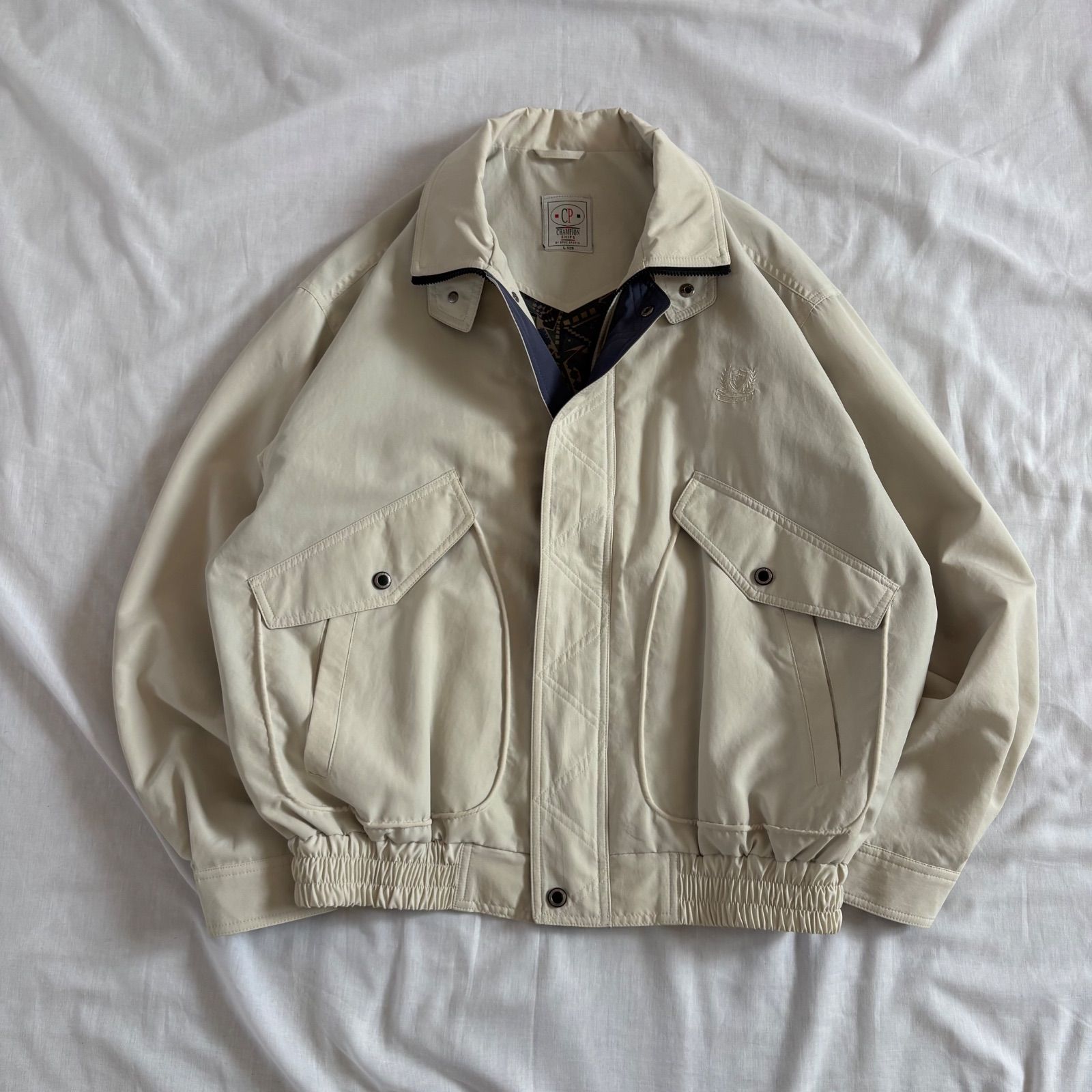メンズ 90's vintage 短丈 中綿ブルゾン ラグラン アメカジ シティーボーイ