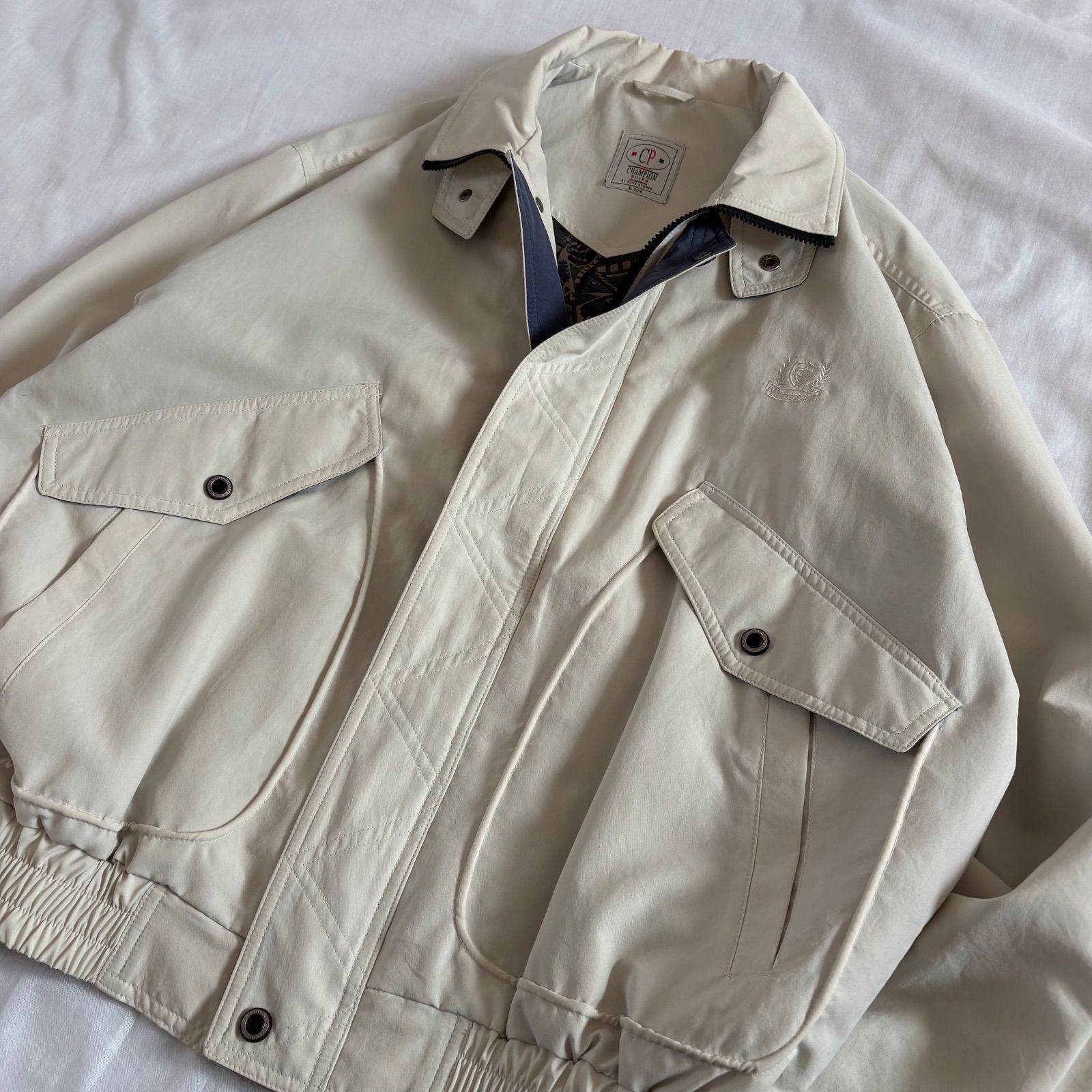 vintage ブルゾンジャケット 短丈 L アメカジ シティボーイ ストリート 