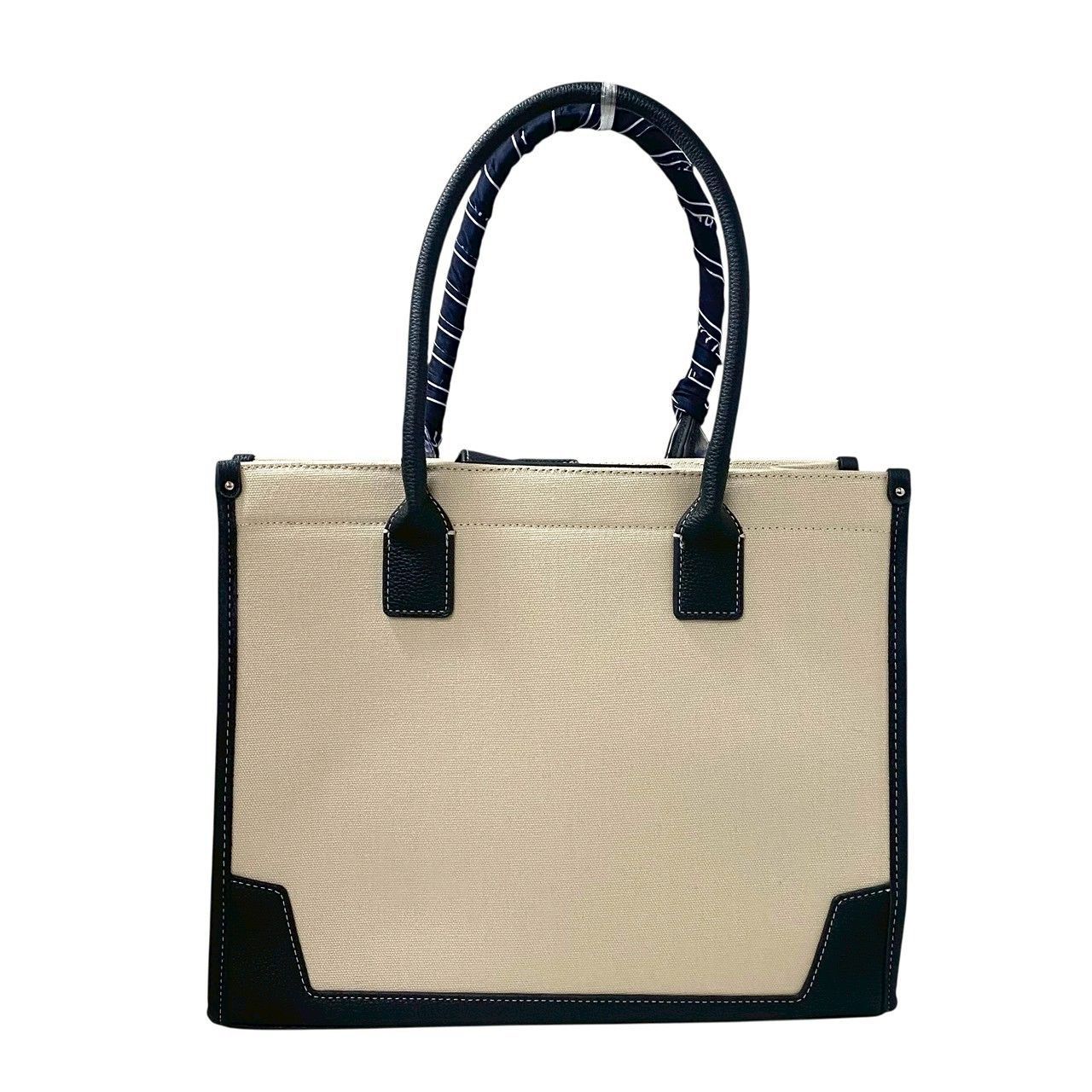 M【JILL by JILLSTUART】Link J フラワースカーフ トートバッグ 大 