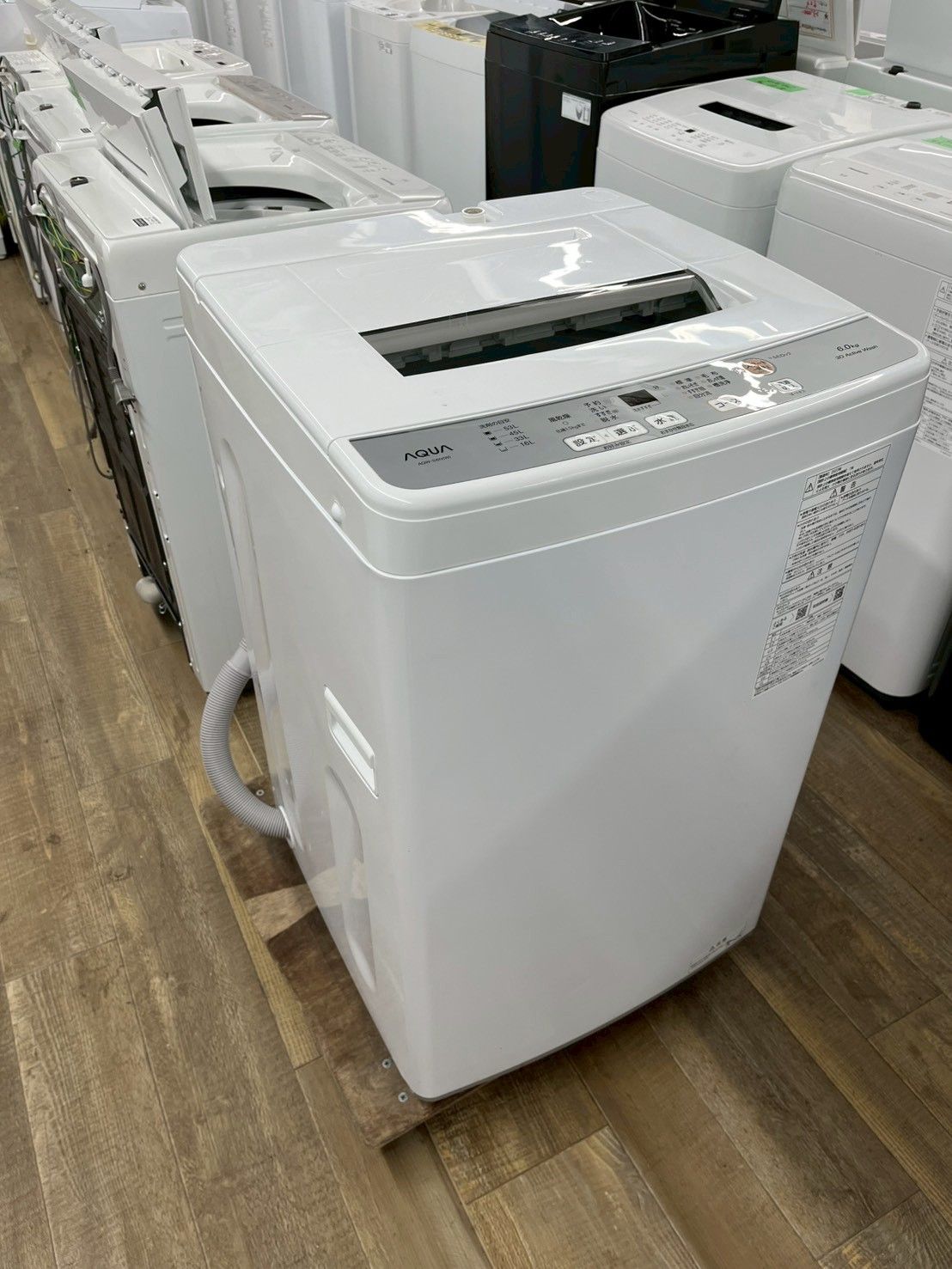 美品】大阪送料無料☆3か月保障付き☆洗濯機☆アクア☆6kg☆2023年 