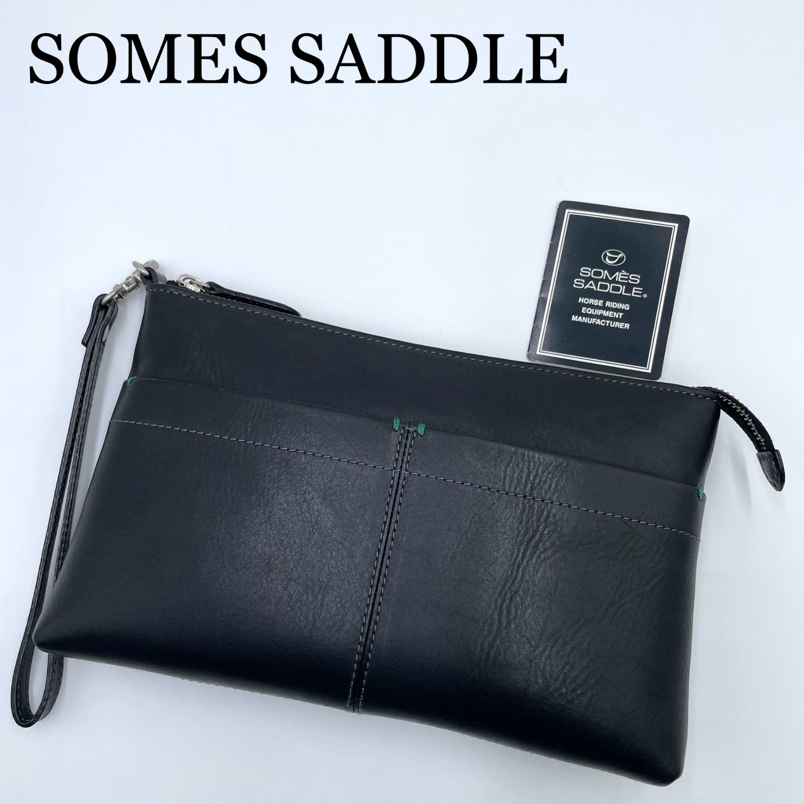 SOMES SADDLE ソメスサドル クラッチバッグ セカンドバッグ レザー 