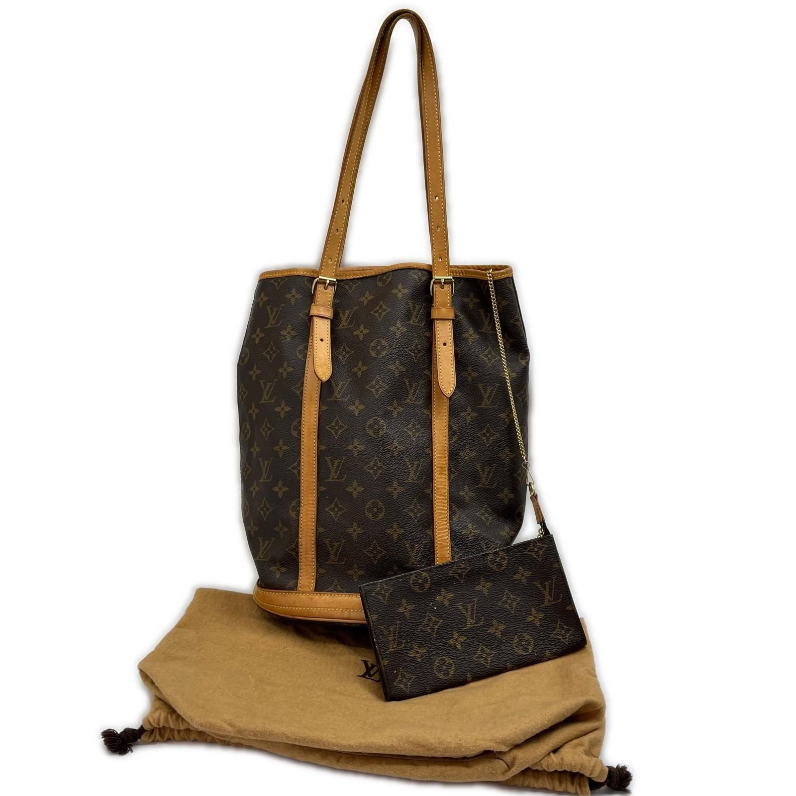 LOUIS VUITTON ルイヴィトン トートバッグ モノグラム バケット27 