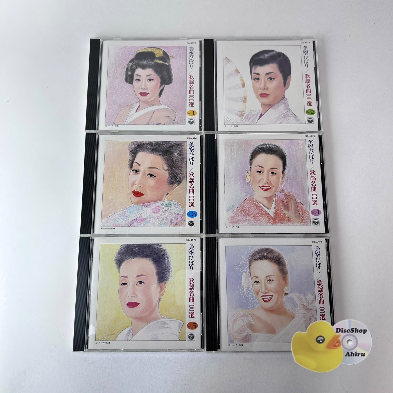 美空ひばり　／歌謡名曲100選VOL.4 5 6 3 美空ひばり/歌謡名曲100選 Vol.1～VOL.6（6本セット） (T26) [D3