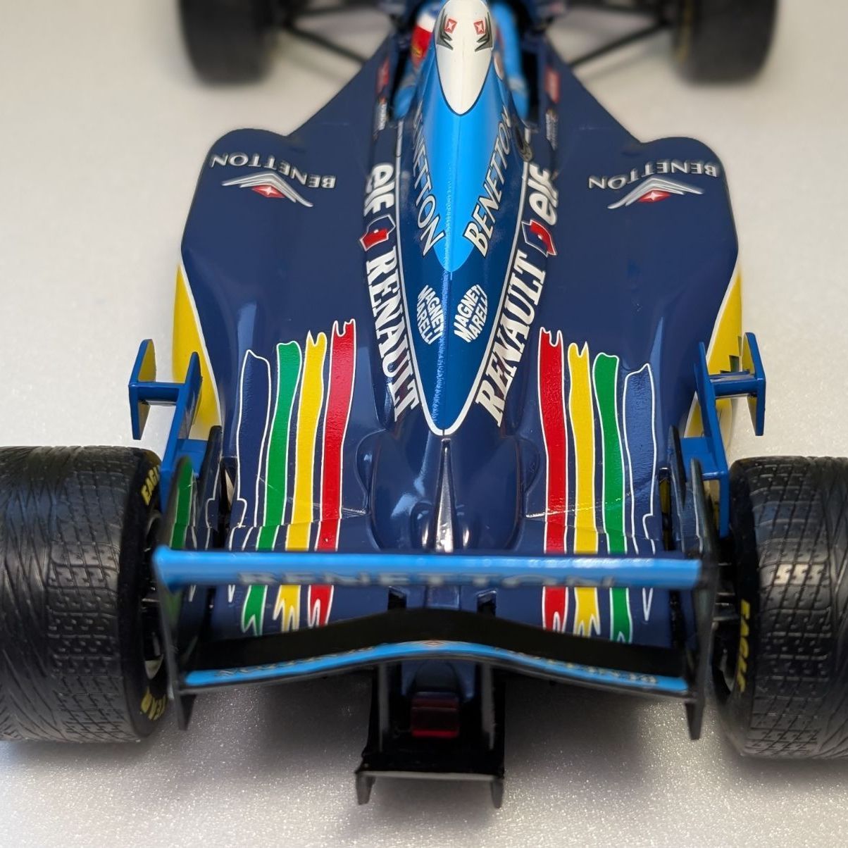 1/18 ミニチャンプス ベネトンB195 ミハエル・シューマッハ F1 模型