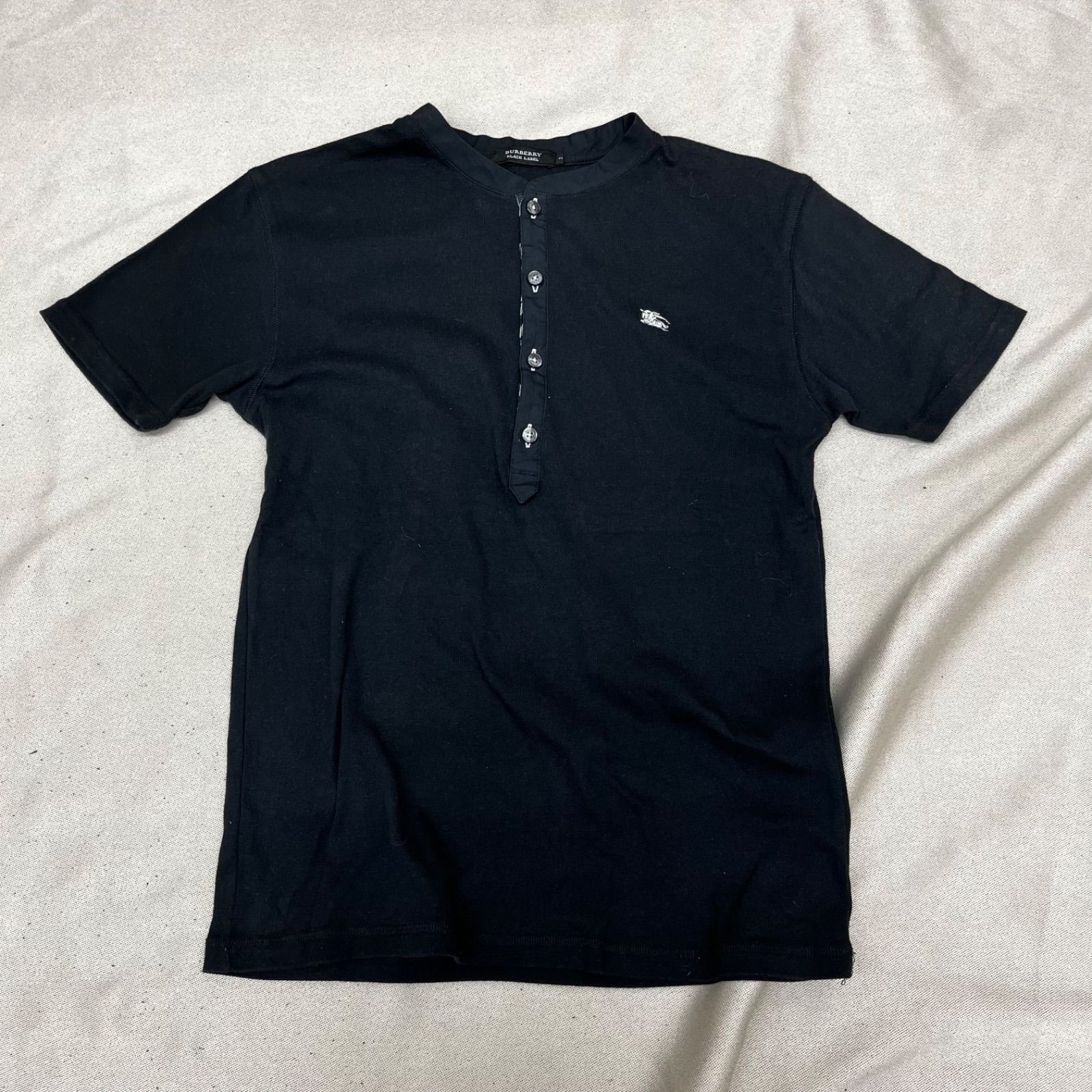 BURBERRY BLACK LABEL バーバリーブラックレーベル 半袖ポロシャツ 