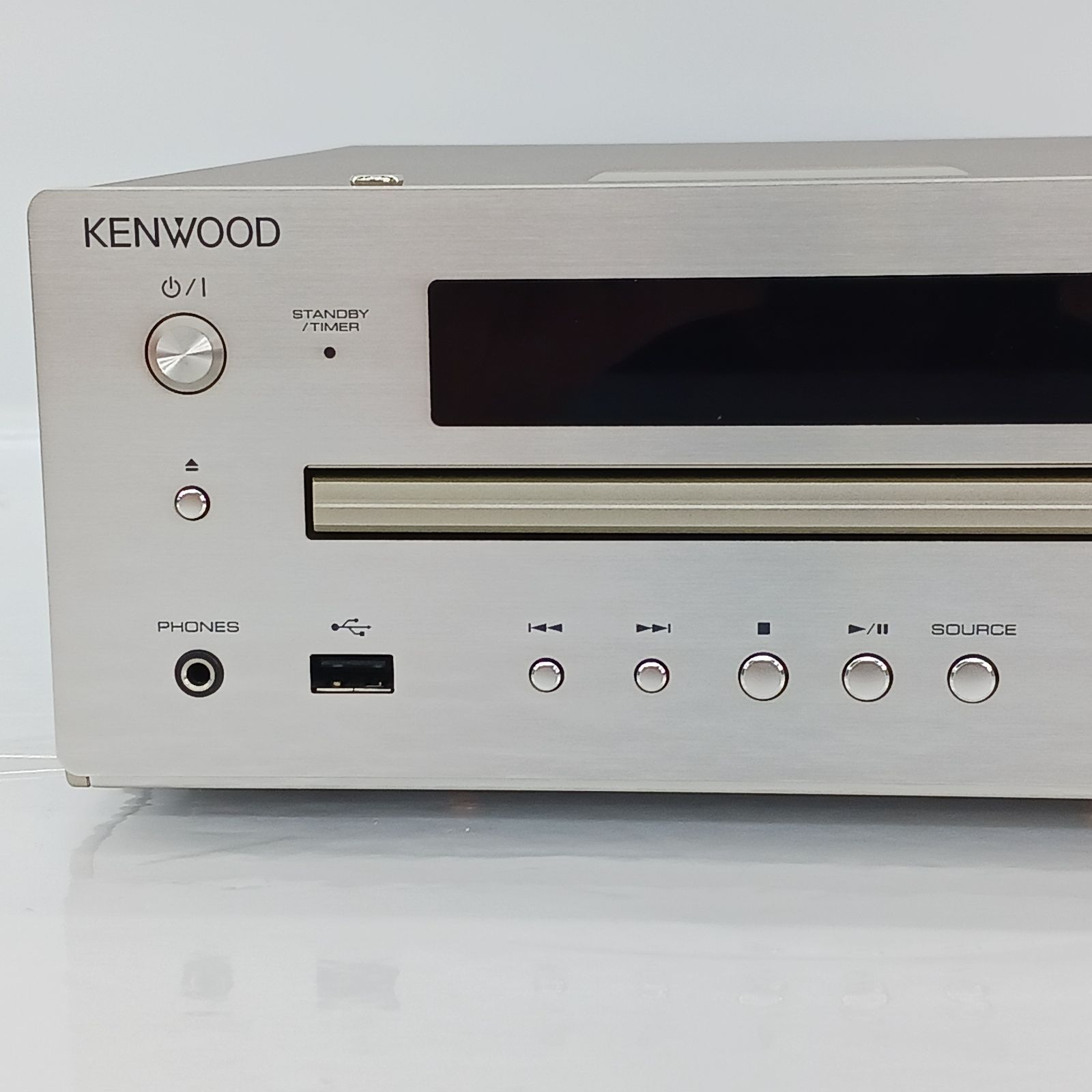 展示商品】ケンウッド Bluetooth対応 ミニコンポ ゴールド ワイドFM 