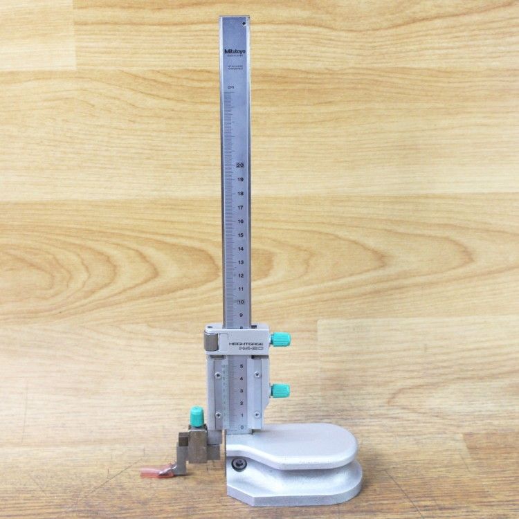 Mitutoyo/ミツトヨ H4-20(506-207) 簡易型バーニヤハイトゲージ 0～200mm(0.02mm) アナログハイトゲージ
