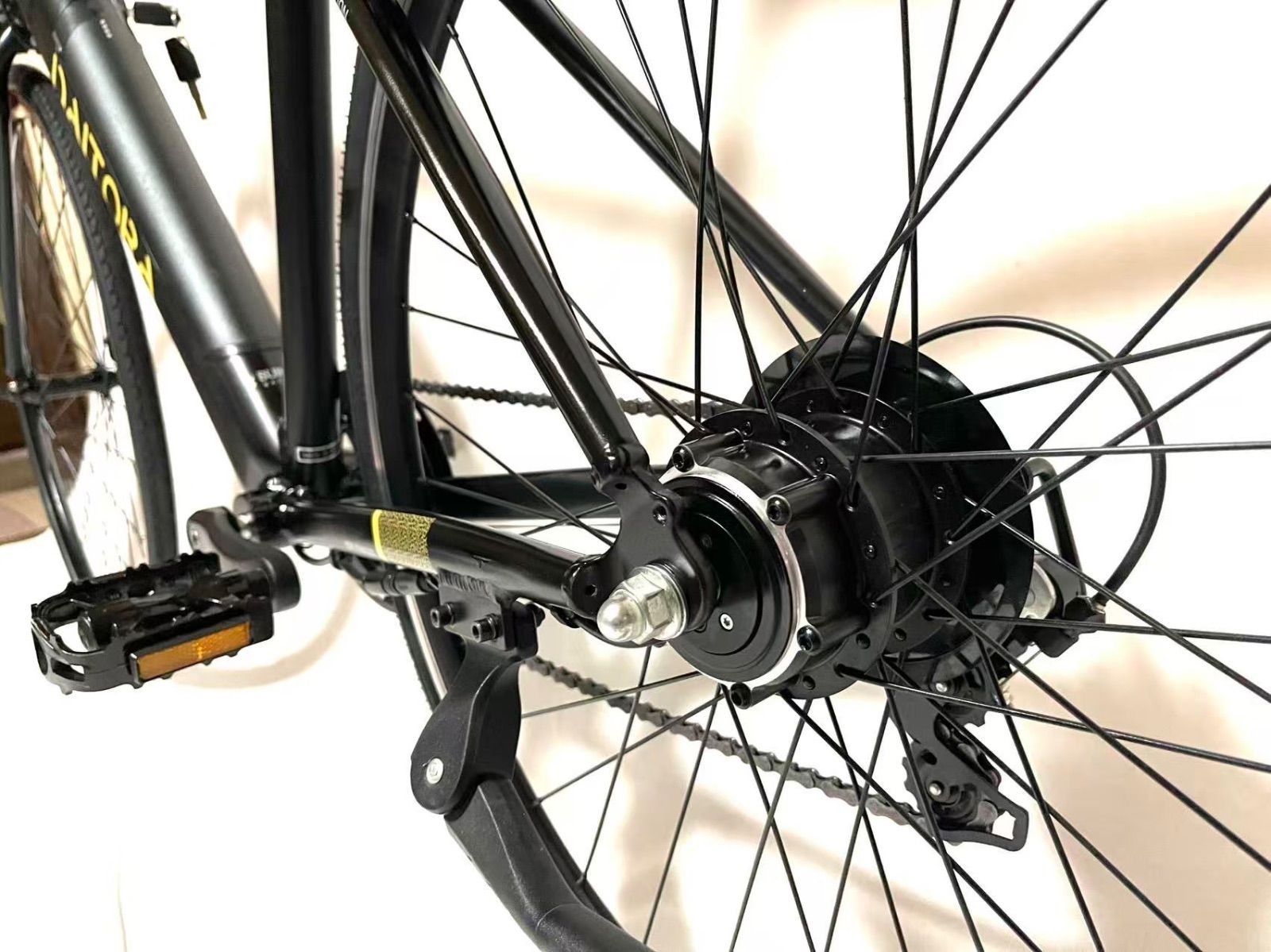0222【動作確認済】送料無料 DAITORA BUILTIN電動アシスト自転車 低 