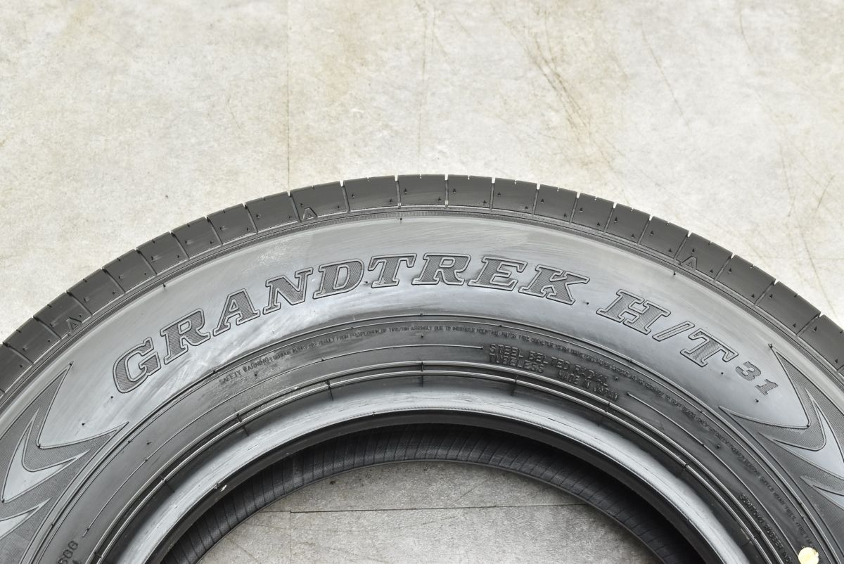 2025年製造 新車外し品】ダンロップ グラントレック H/T31 195/80R15 1