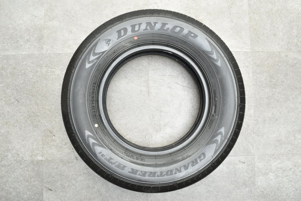2025年製造 新車外し品】ダンロップ グラントレック H/T31 195/80R15 1