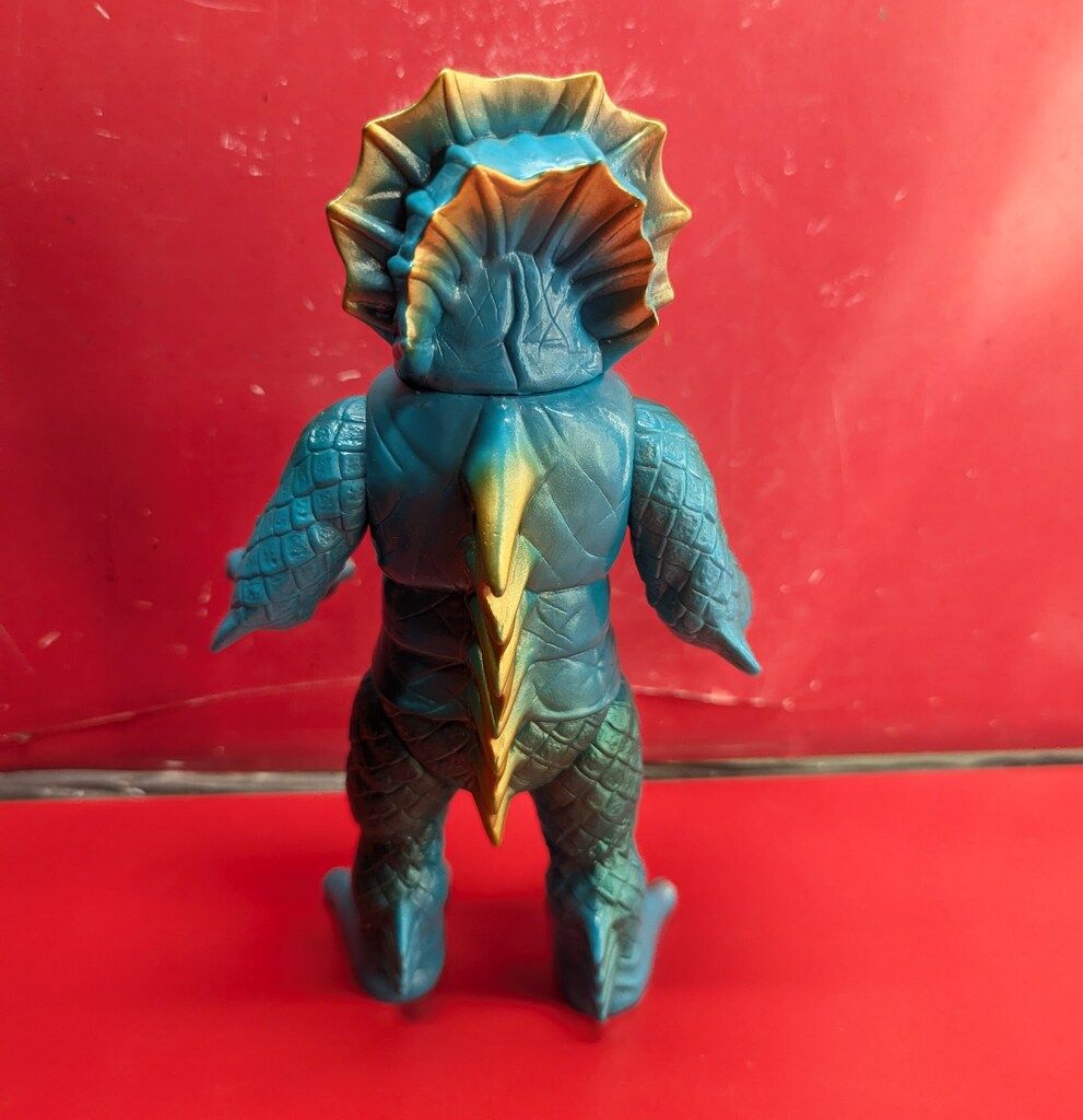 ボーズ星人　㍿円谷コミュニケーションズ 円谷コミュニケーションズ 怪獣郷/ウルトラマンレオ ボーズ星人/水色