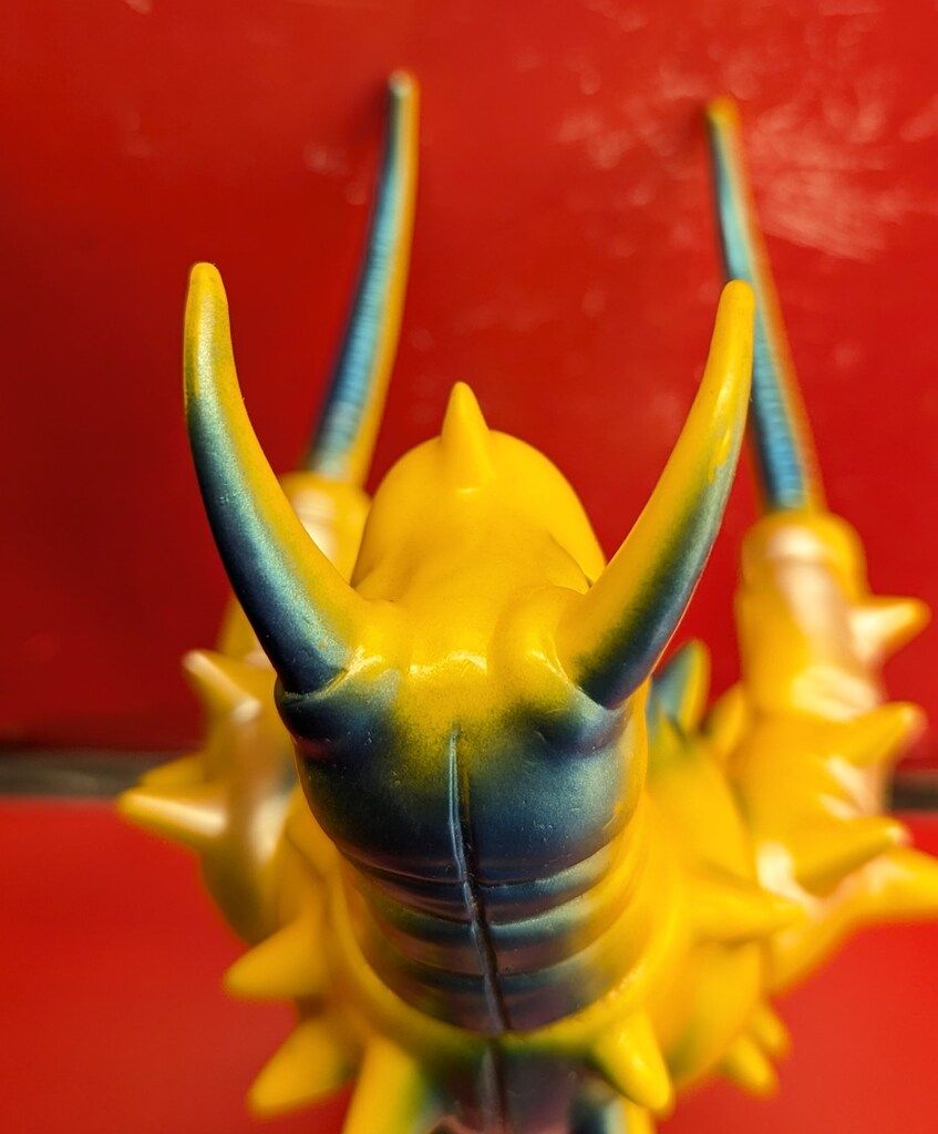 B-CLUB 復刻版怪獣シリーズ ブルマァクの怪獣シリーズ グドン(イエロー
