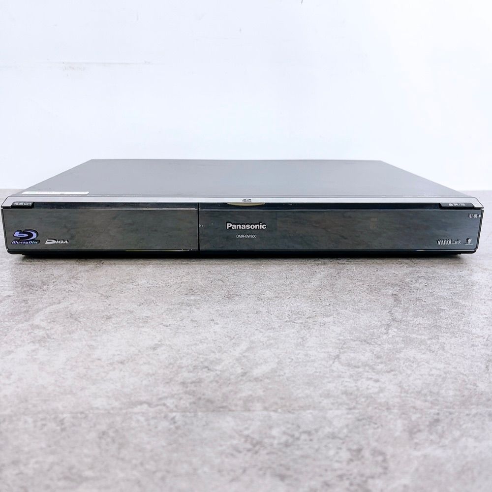 H-1190 Panasonic DIGA DMR-BW800 ブラック ジャンク HDD/ブルーレイ 