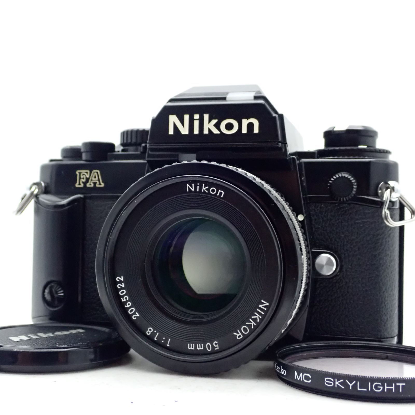 美品 Nikon FA ブラック 一眼レフフィルムカメラ Ais Ai-s Nikkor 50mm 