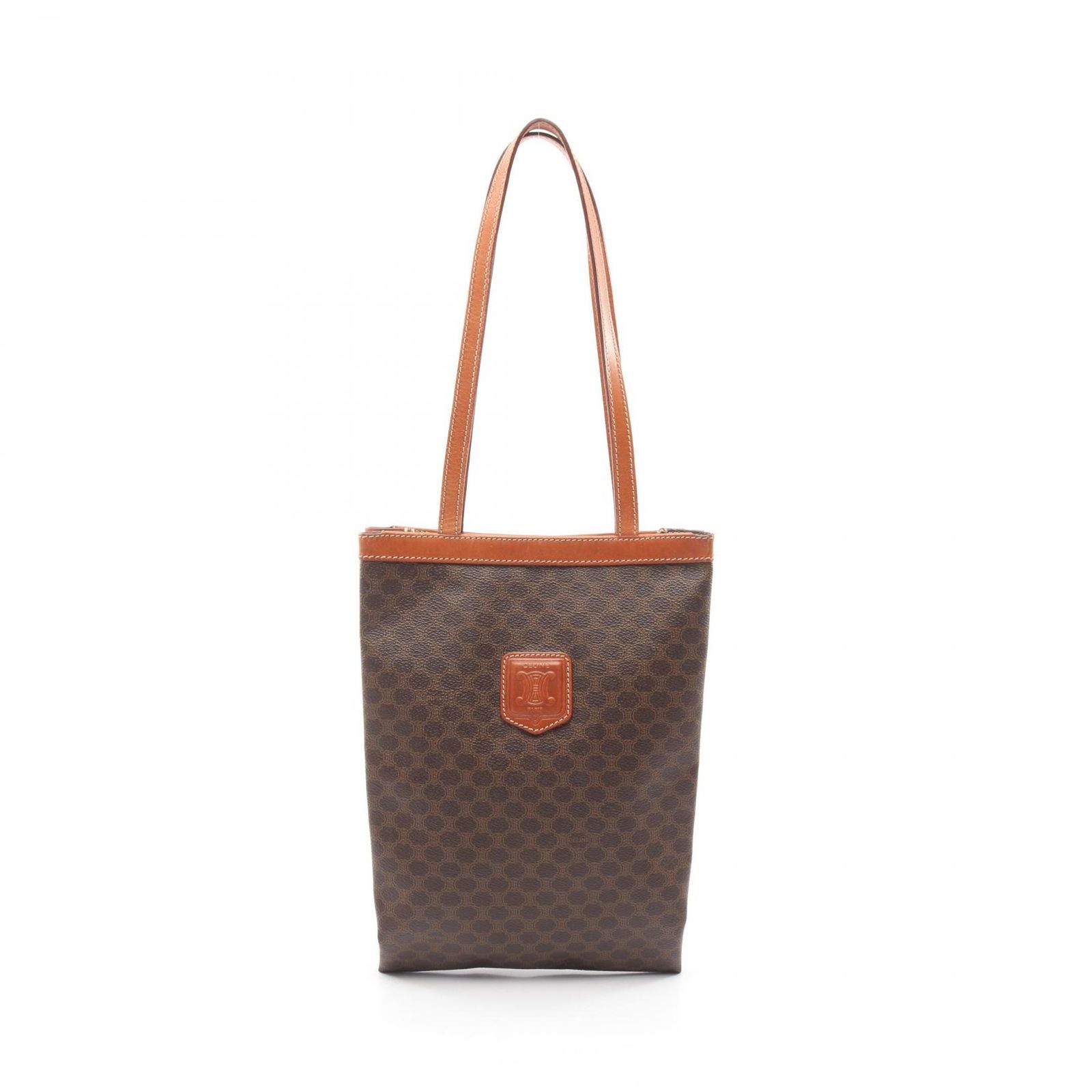 セリーヌ CELINE マカダム ショルダーバッグ バッグ PVCコーティング 