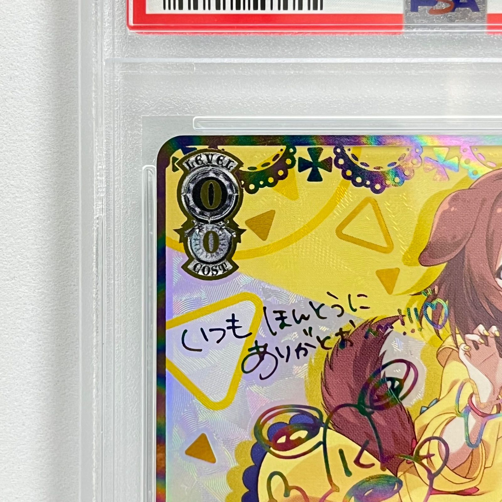 未来へ一緒に 戌神ころね ssp サイン ヴァイスシュヴァルツ PSA10