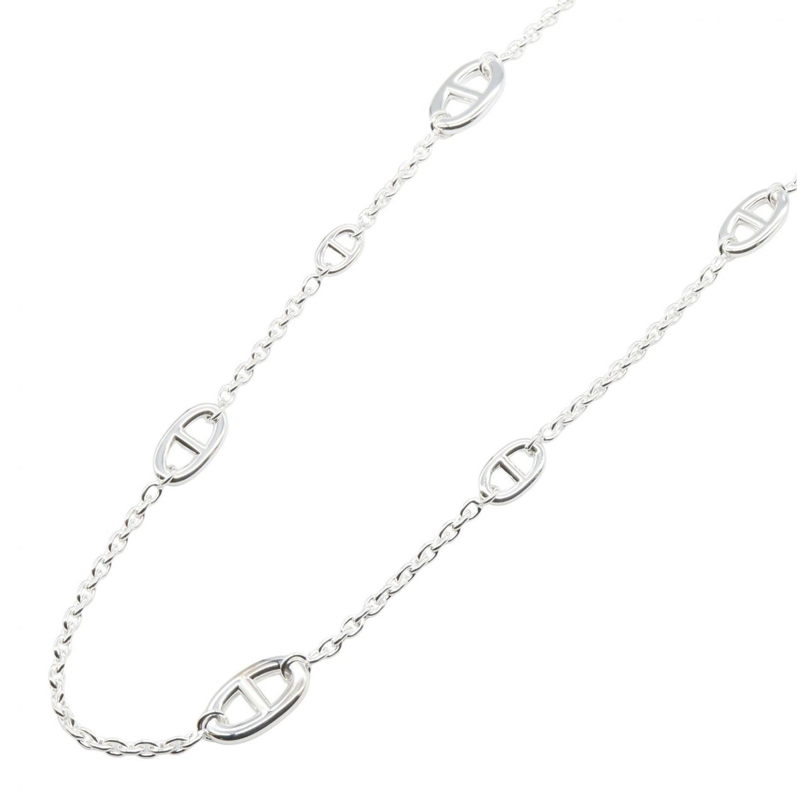 エルメス HERMES ネックレス ファランドール 80 ネックレス 首回79 