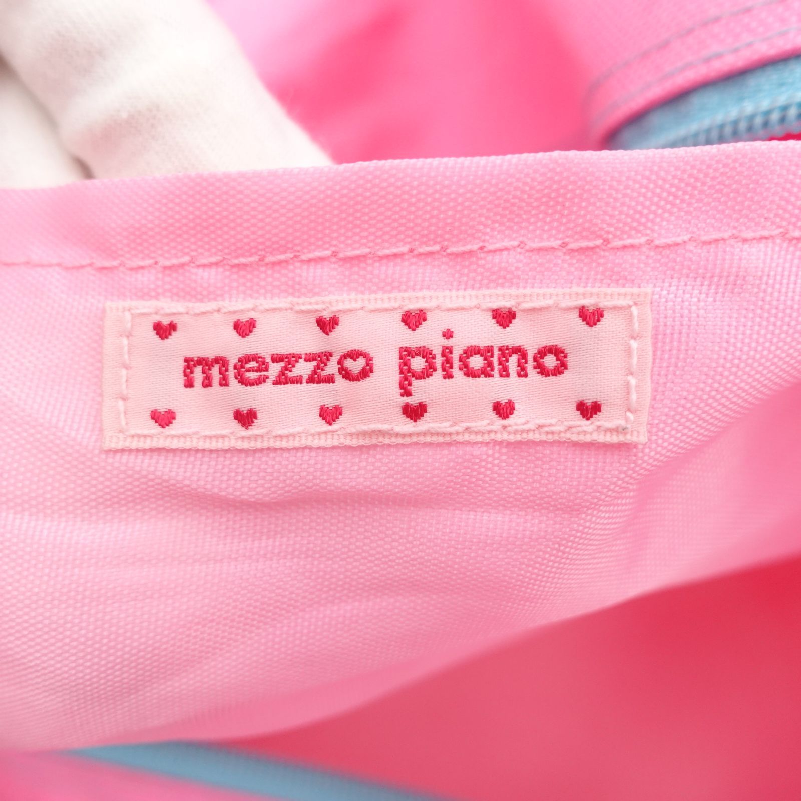 メゾピアノ ボストンバッグ ピンク 中古品 mezzo piano 平成レトロ