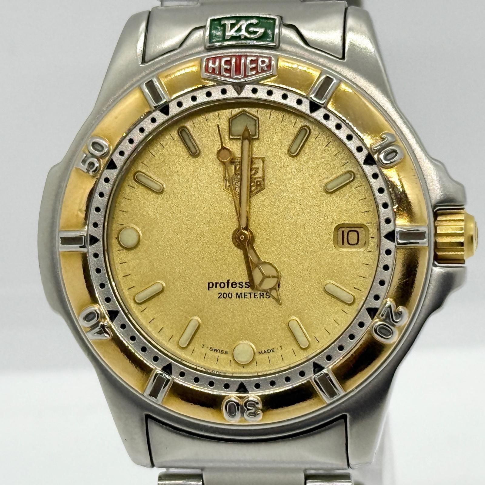 TAG HEUER プロフェッショナル 200m 腕時計 コンビカラー TAG HEUER