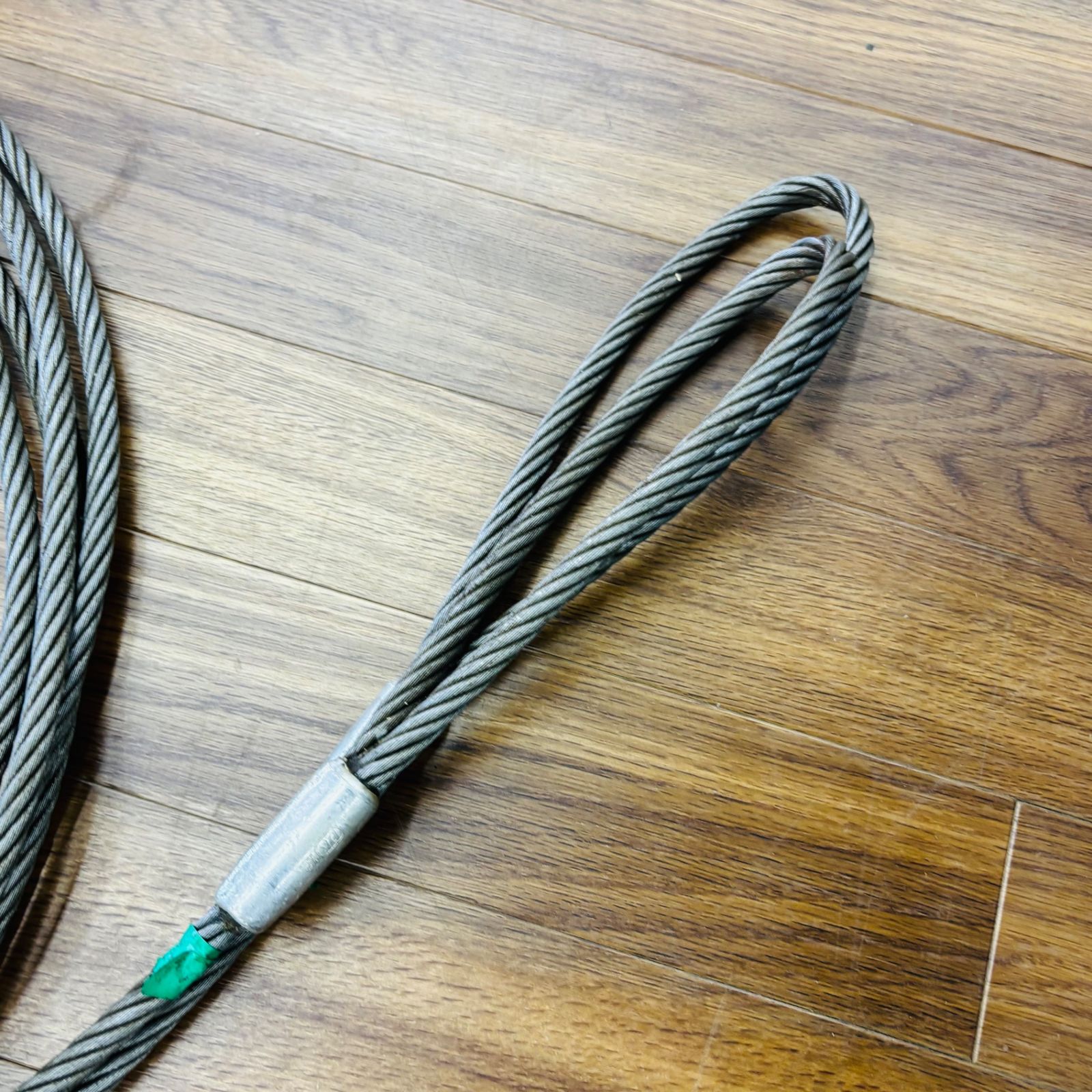 線径12mm×6m 玉掛け ワイヤーロープ 2本セット【リライズ蓮田店 