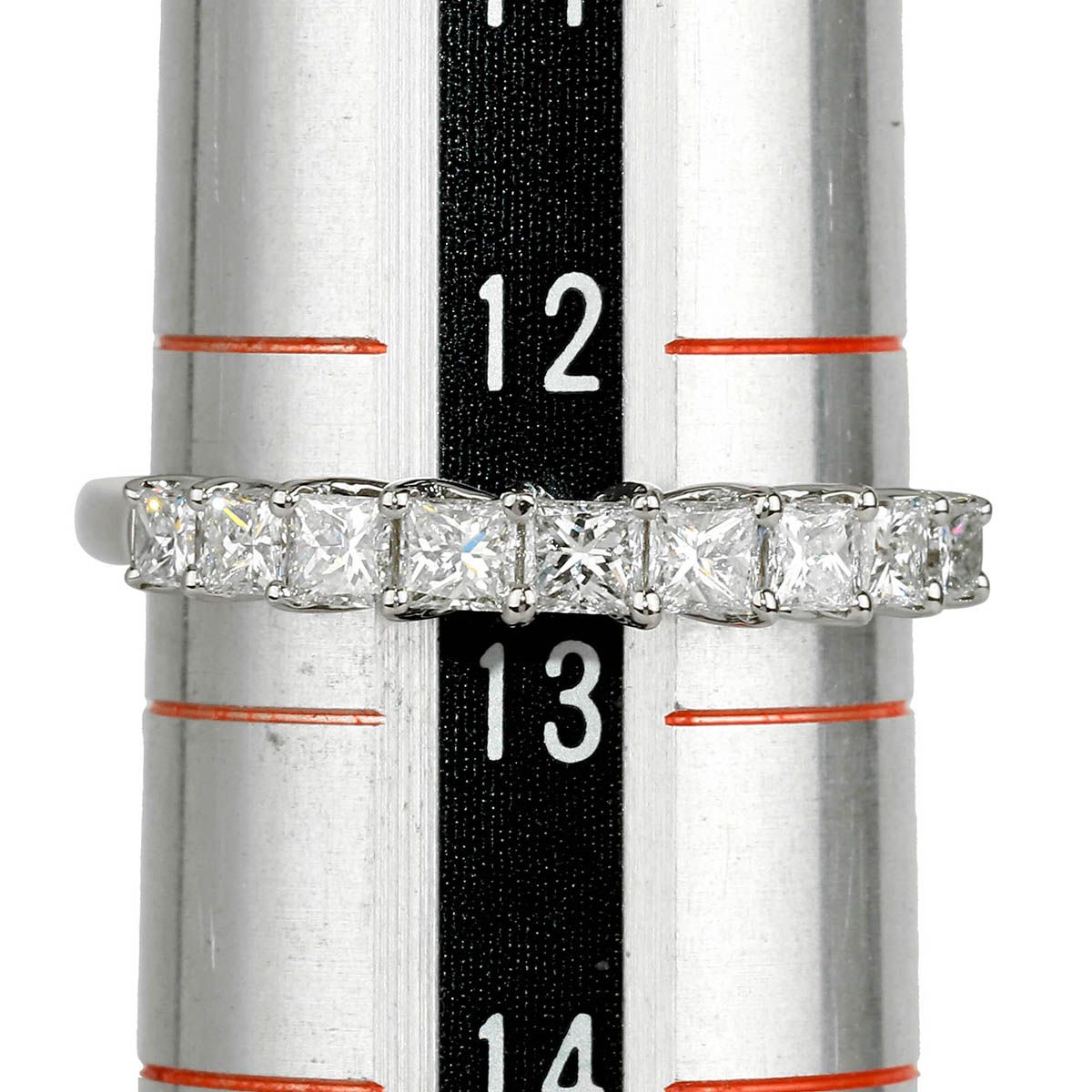 新品仕上済】 ダイヤモンド 0.60ct プラチナ Pt950 ハーフエタニティー 