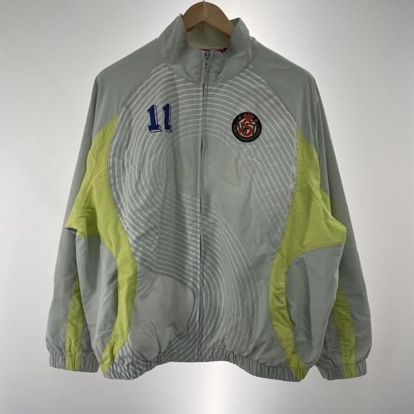 【中古】Supreme 24AW week1Supreme S Logo Track Jacket サイズM グレー シュプリーム[91][240091406500] 中古】Supreme 24AW week1Supreme S Logo Track Jacket サイズM グレー