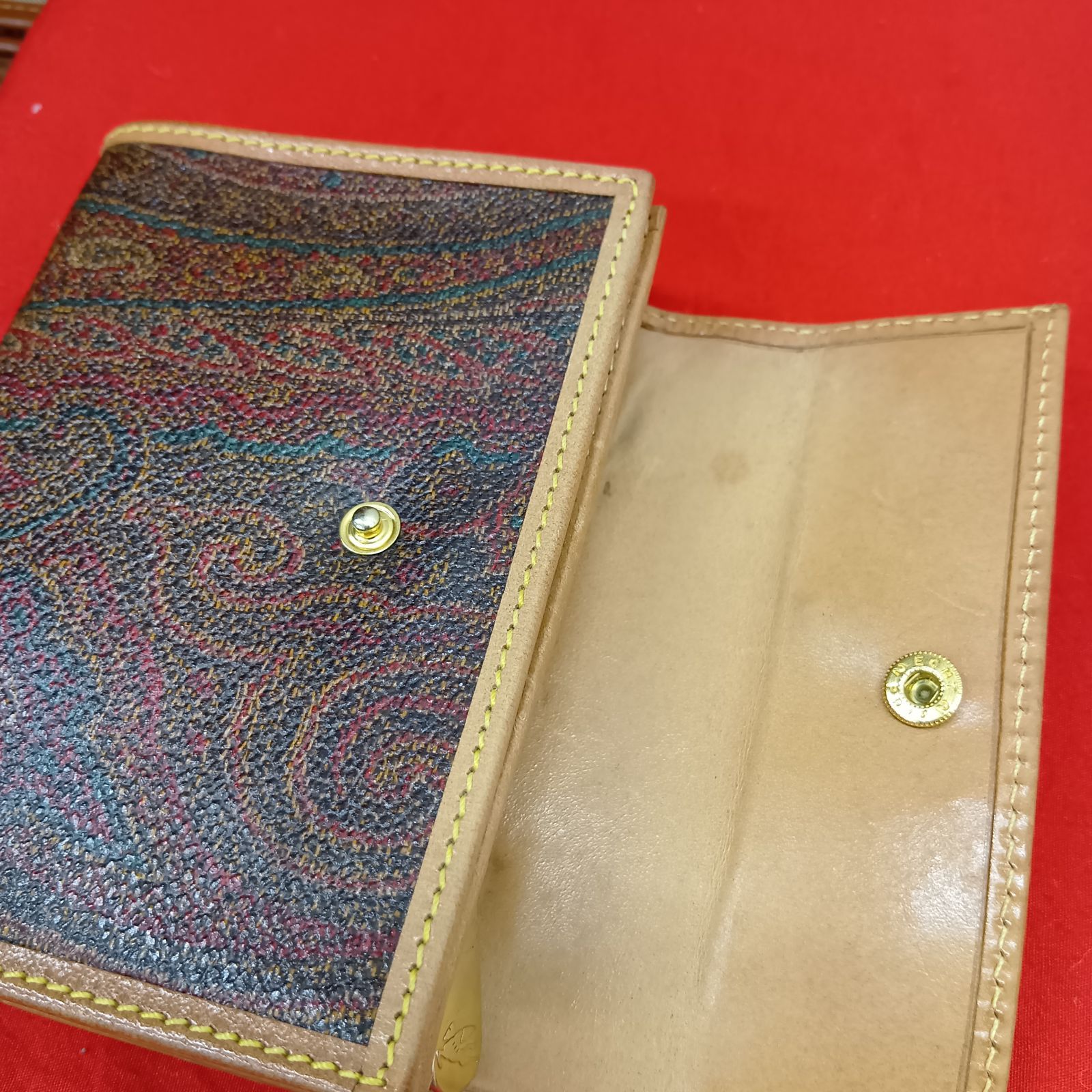 ETRO 財布 ペイズリー 二つ折り レディース エトロ - メルカリ