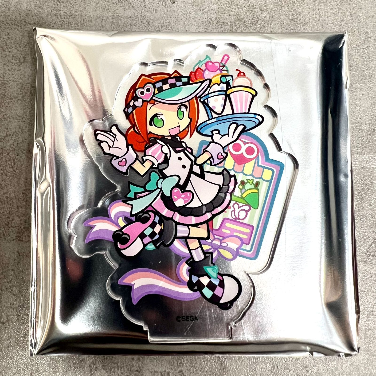 ぷよクエカフェ 2025 限定 アクリルスタンド アルル ウイッチ ドラゴ