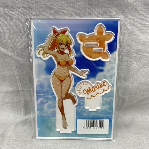 中古】海物語 ｱｸﾘﾙｽﾀﾝﾄﾞ 3種ｾｯﾄ 描き下ろし SANYO-MART限定(ﾏﾘﾝ/ﾜﾘﾝ 