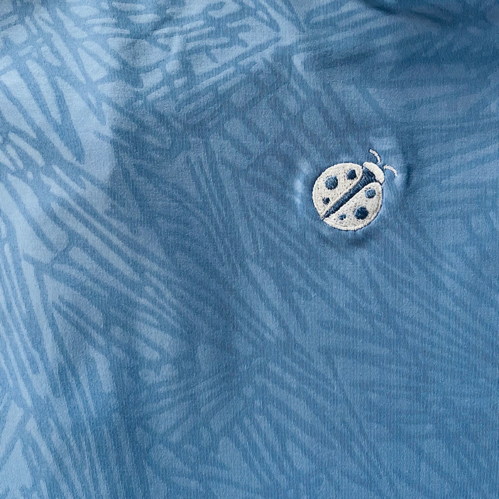 NIKE GOLF ナイキゴルフ 半袖 『Ko Orina』刺繍入り 総柄 速乾性 