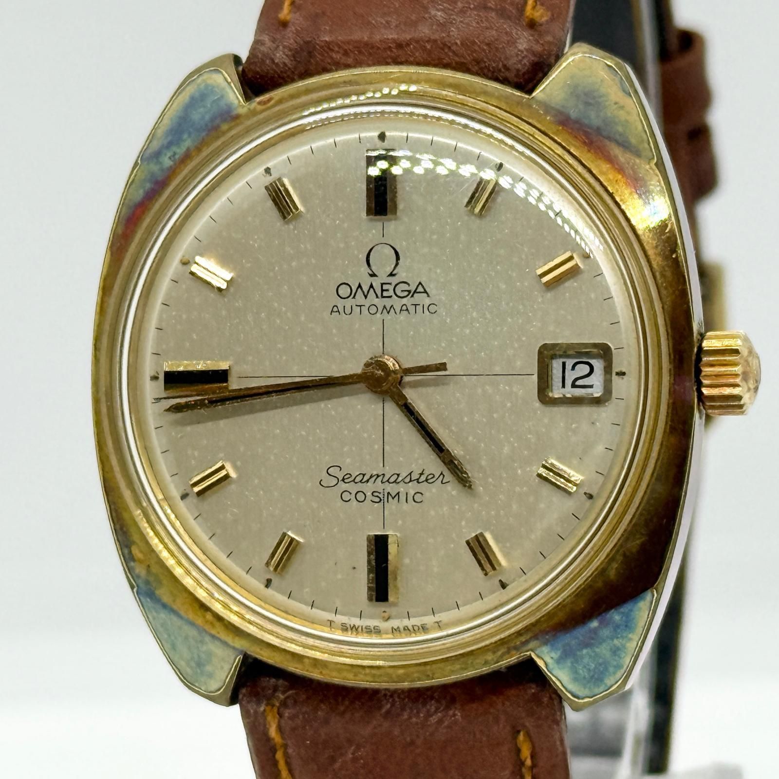 OMEGA オメガ SEAMASTER シーマスター COSMIC コスミック シルバー AT 