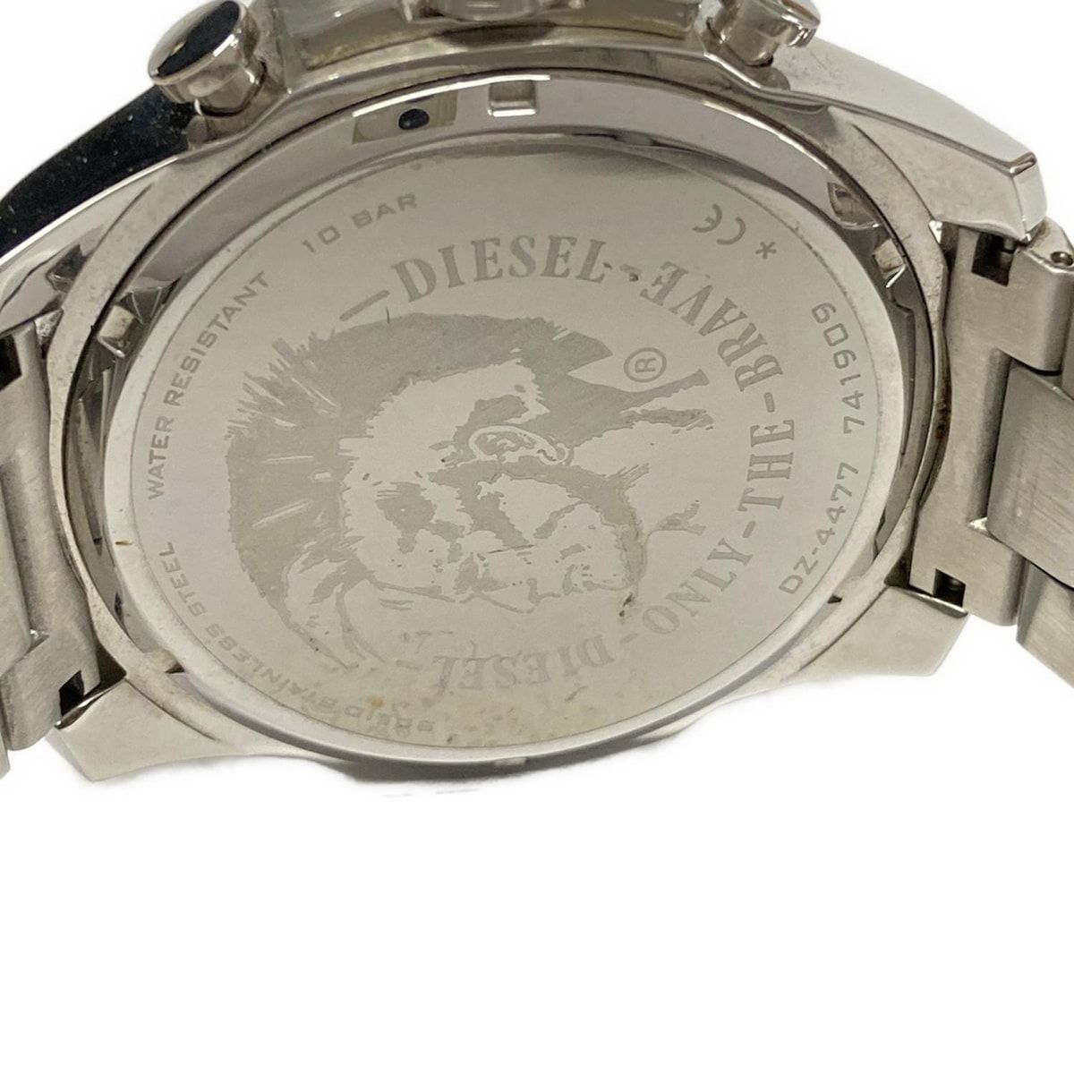 時計 DIESEL(ディーゼル) 腕時計 DZ-4477 メンズ クロノグラフ シルバー