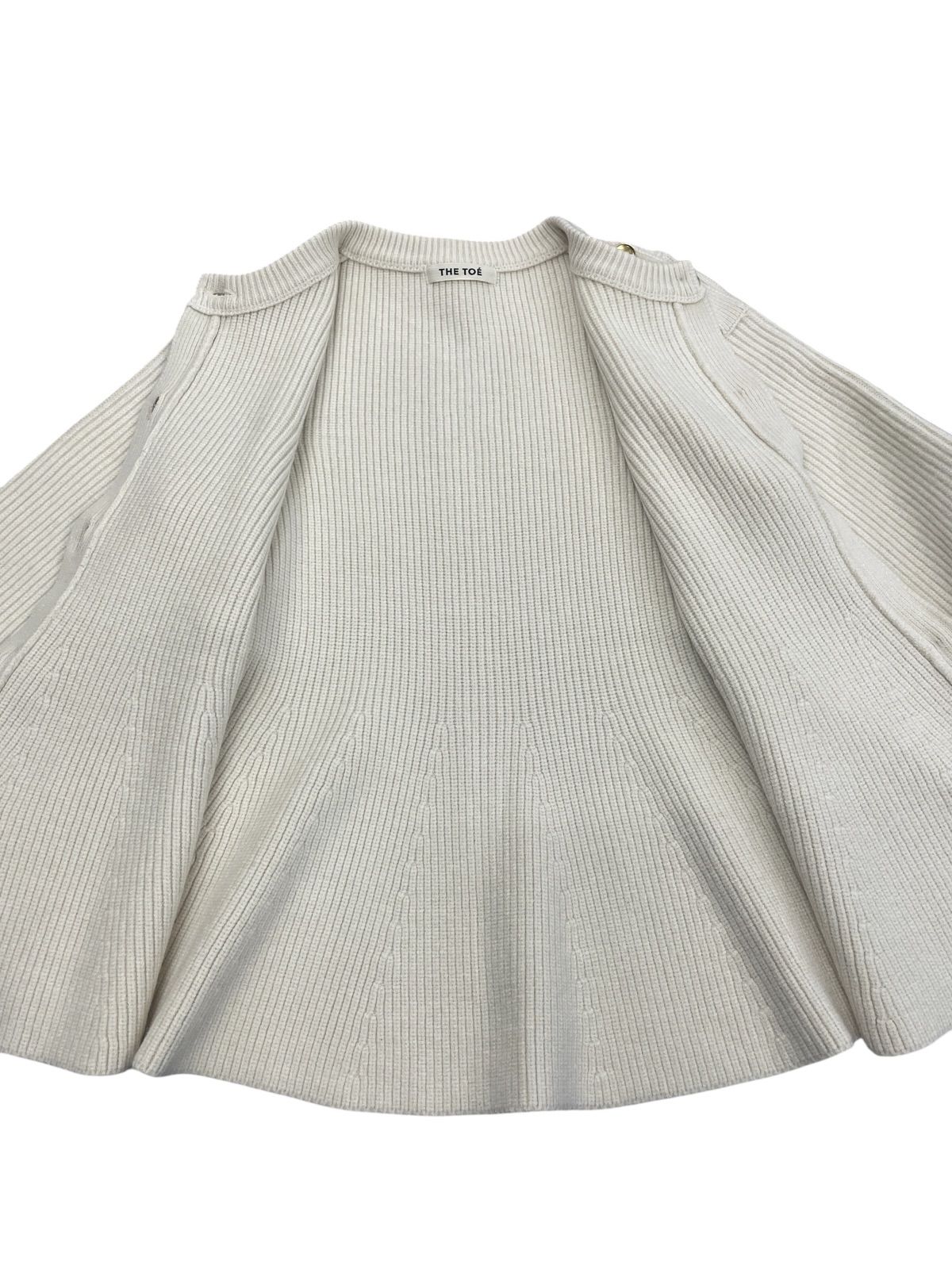 正規品は直営店 the toe Rosen Peplum Cardigan 【公式通販】
