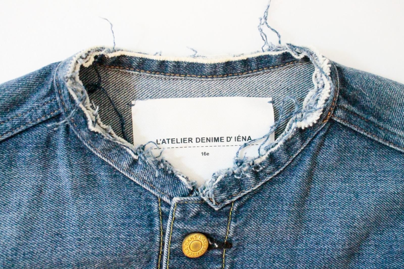 中古】 IENA レディースデニムジャケット Gジャン 36 L'ATELIER DENIME