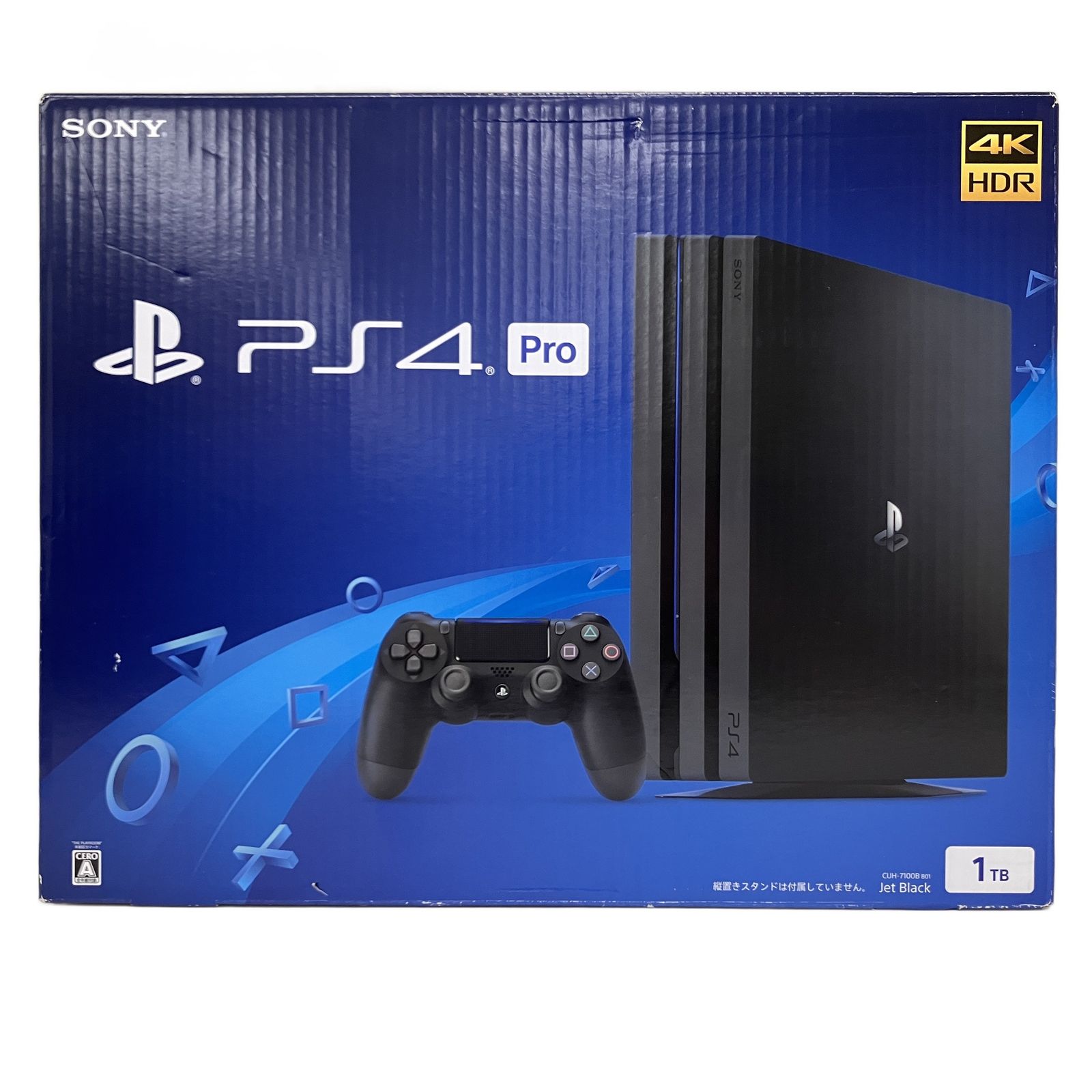 SONY PlayStation 4 Pro CUH-7100B ジェットブラック 1TB PS4 プレステ 