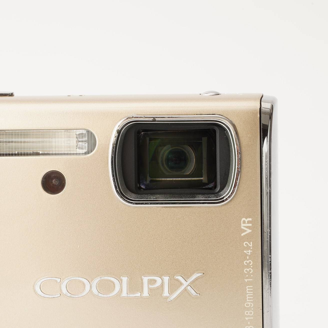ニコン Nikon COOLPIX S52 ベージュゴールド コンパクトデジタルカメラ 