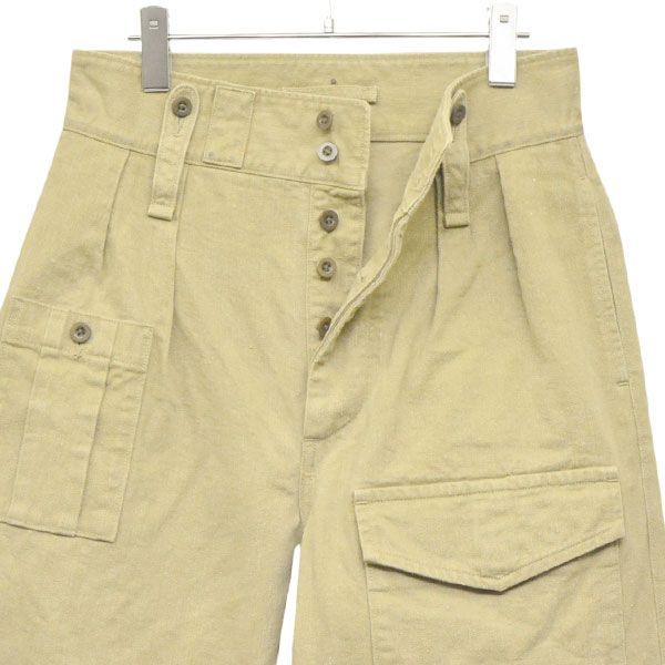 美品☆ナイジェルケーボン☆ワイドカーゴパンツ☆ ブリティッシュアーミーパンツ☆ NIGEL CABOURN ナイジェルケーボン 2023AW BRITISH ARMY PANT VINTAGE
