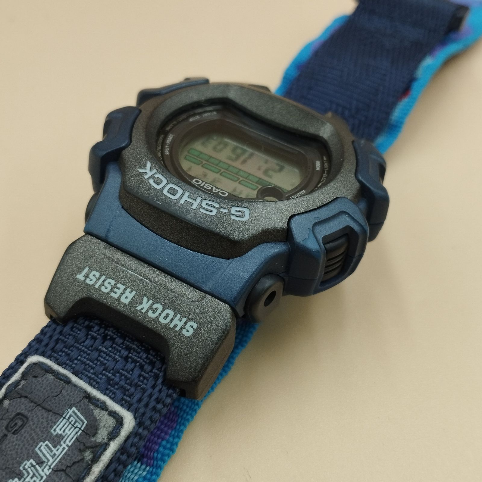 D33503】稼働 G-SHOCK 腕時計 ETHNO-G DW-004 布ベルト - メルカリ