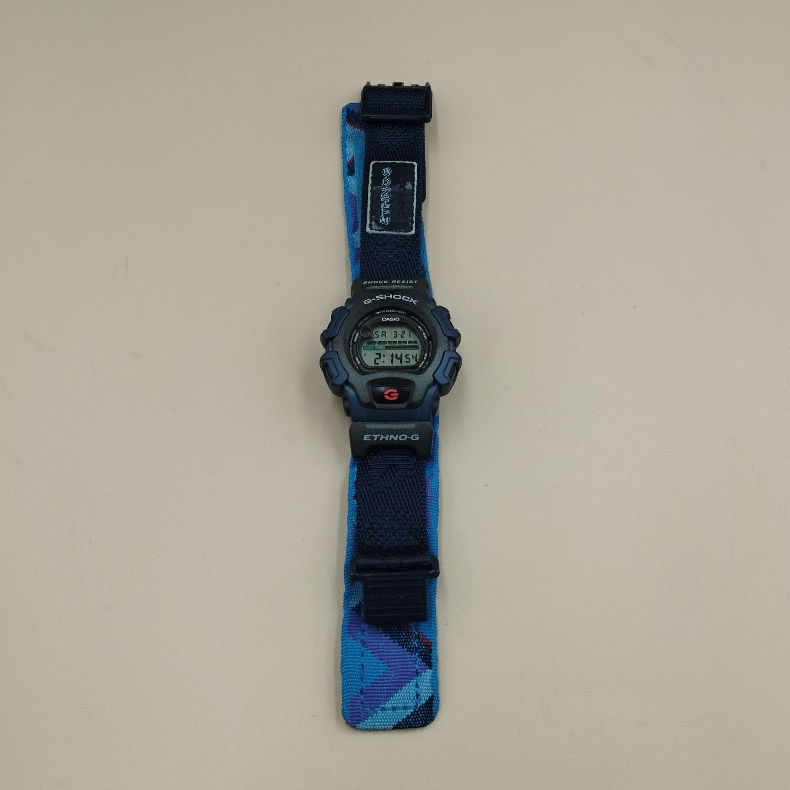 D33503】稼働 G-SHOCK 腕時計 ETHNO-G DW-004 布ベルト - メルカリ