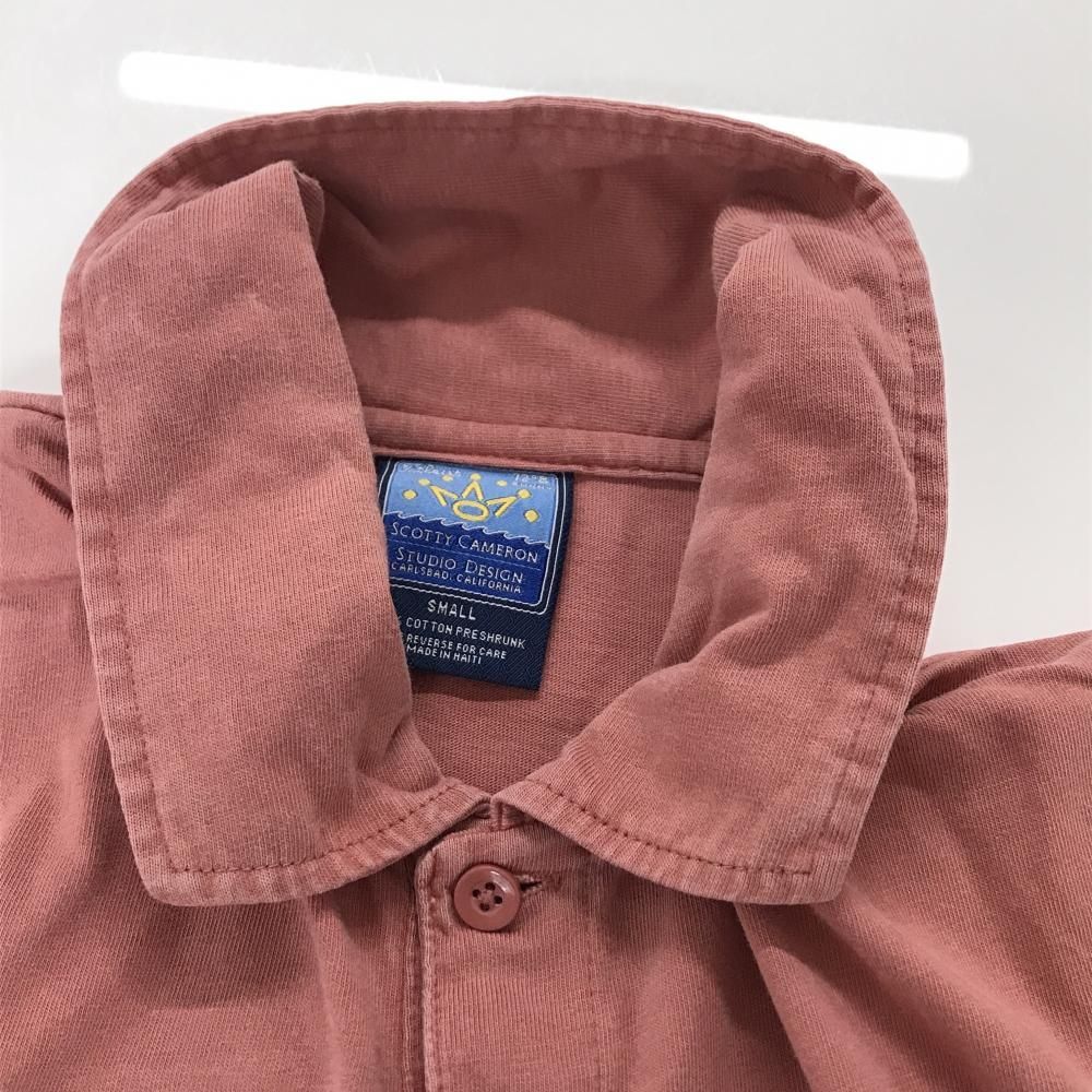 スコッティキャメロン×ジーフォア 半袖 ストレッチ ポロシャツ L