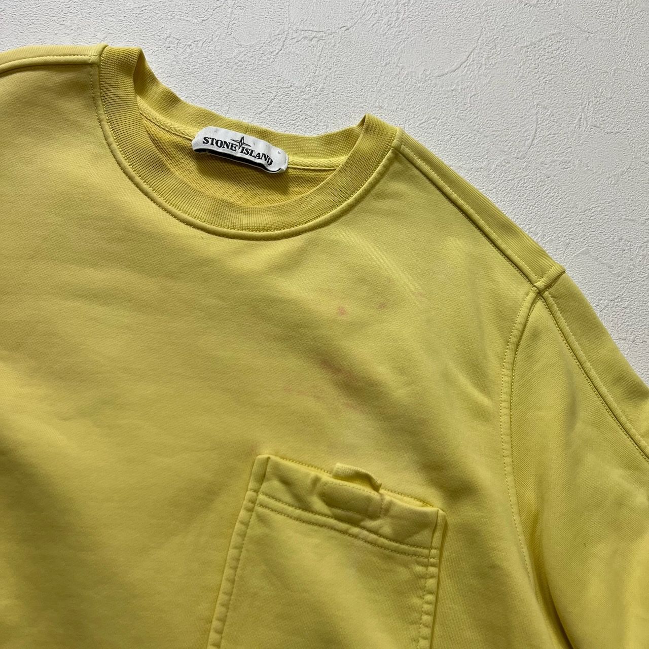 STONE ISLAND 雰囲気系 コンパスロゴワッペン スウェット トレーナー 