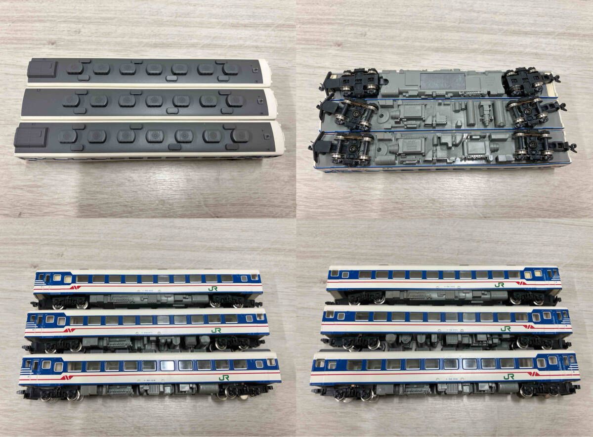 ジャンク Nゲージ KATO キハ58系急行形気動車 新潟色 3両セット 10-357