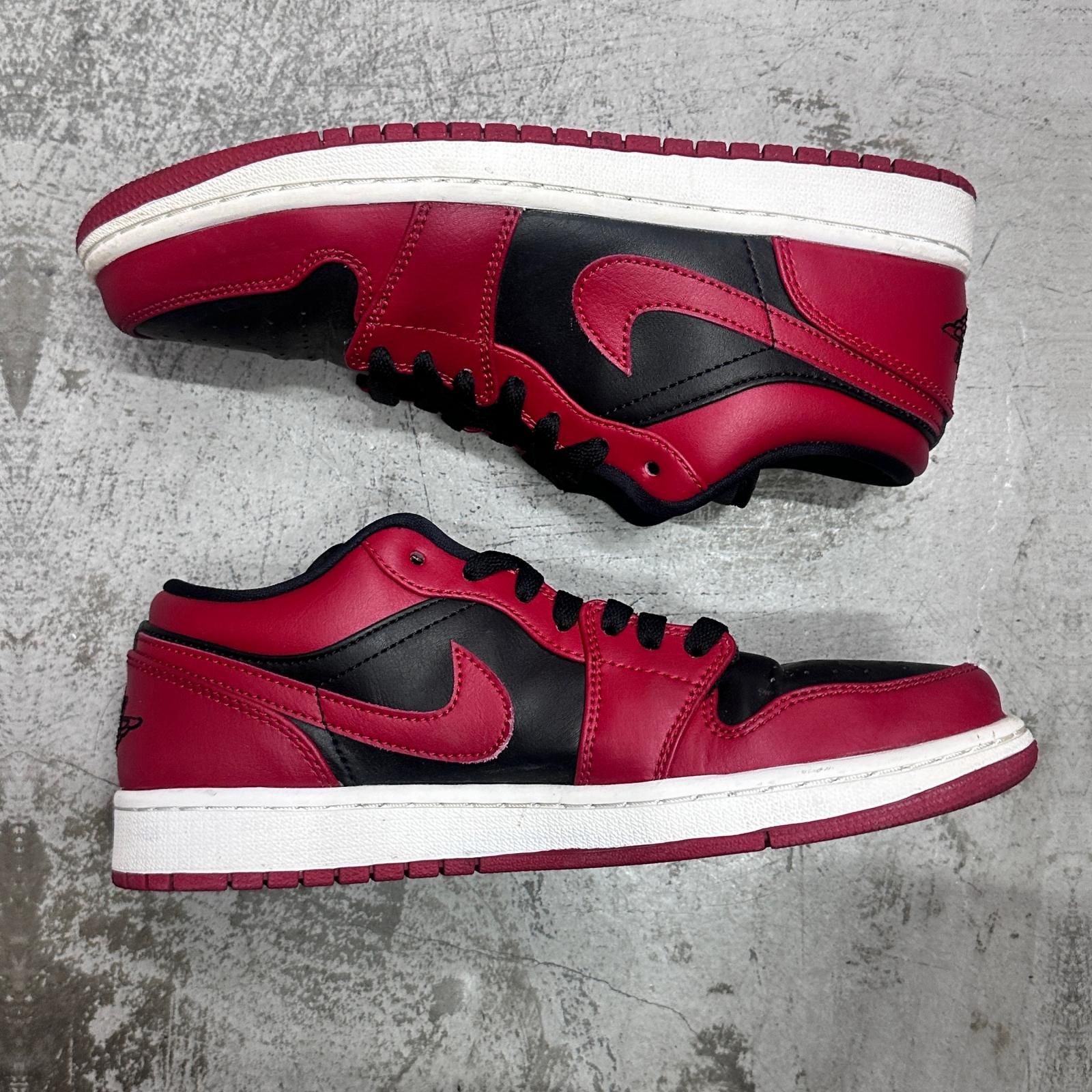 NIKE Air Jordan 1 Low ジョーダン1 バーシティレッド スニーカー 