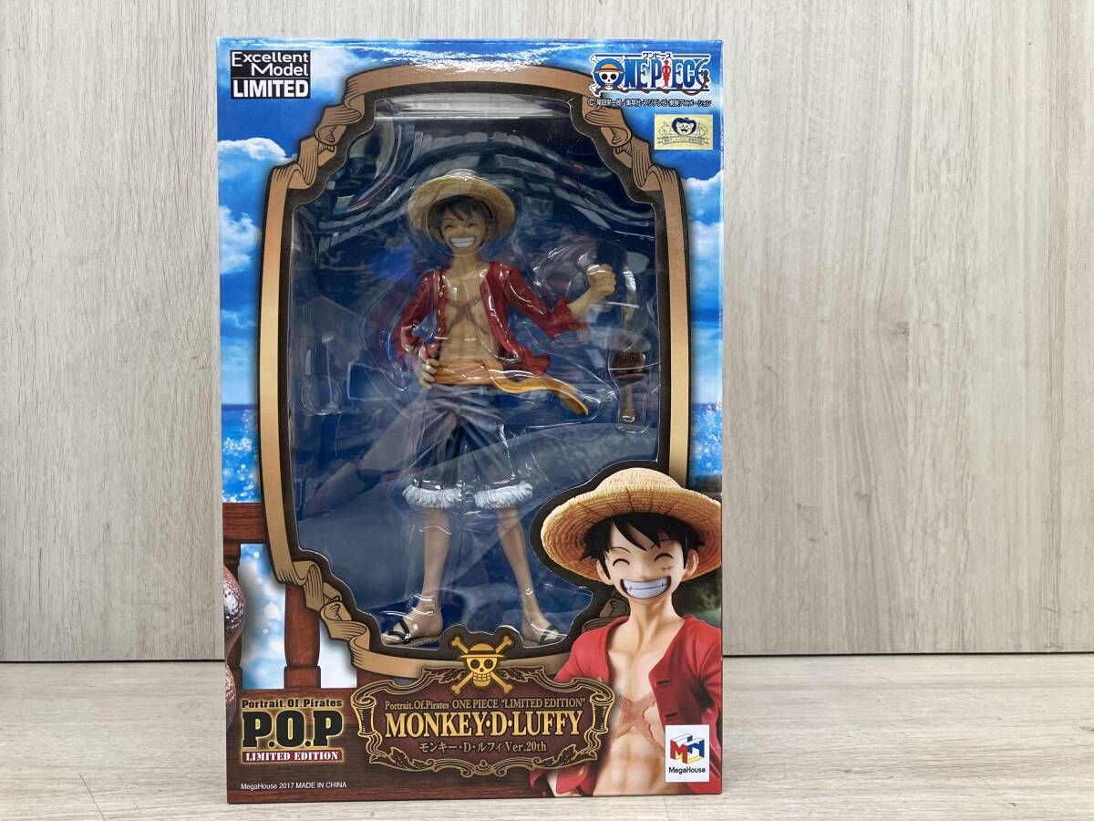 モンキー・D・ルフィPOP LIMITED Ver 20thジャンプストア限定品 P.O.P LIMITED EDITION モンキｰ・D・ルフィ Ver.20th ジャンプ
